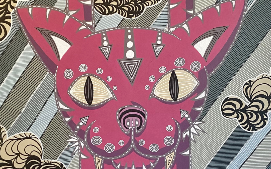 image mise en avant du tableau chat mouillé