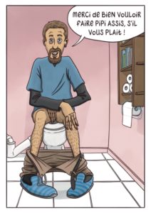 Merci de pisser assis - Case 02 - BD - Fabien Trarieux - Mars 2024