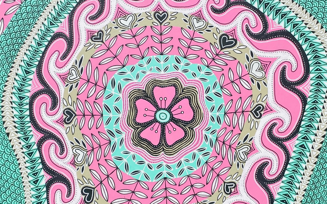 image mis en avant pour l'article du blog de fabien trarieux pour le tableau flower power