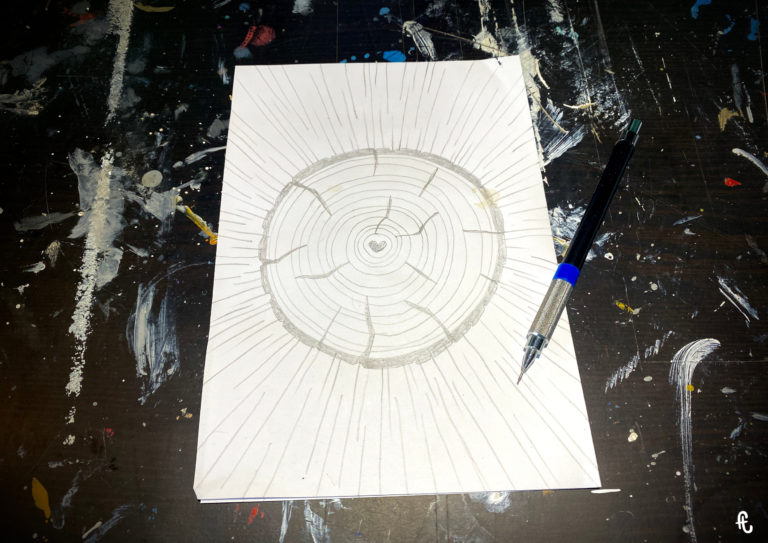 esquisse kamouraska, inspiré de Gabrielle Filteau-Chiba