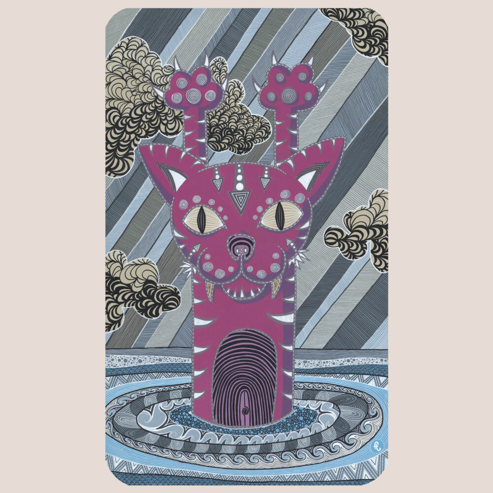 chat mouillé (artwork)