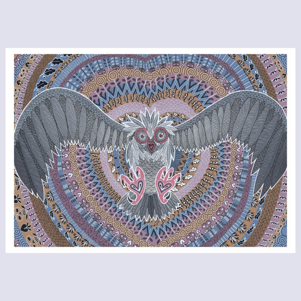 chouette post-covid (print a3)